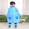 Aircee Kids Rain Coat for Kids Raincoat Girls Boys Reusable Rain Poncho Jacket Gear Schoolbag Position Packable Rainwear view 2