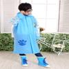 Aircee Kids Rain Coat for Kids Raincoat Girls Boys Reusable Rain Poncho Jacket Gear Schoolbag Position Packable Rainwear view 4