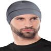 OutdoorEssentials Skull Cap Helmet Liner - Thermal Fleece & Beanie - Stretch Fit & Beanie for Men - Windproof Biking Gear - Gray view 1