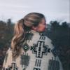 Inca Aztec Throw, Queen, King Blanket | Southwest Indian Navajo Boho Style | Native Cover for Camping, Bedding, Couch, Vanlife | Faux Alpaca, Lightweight, Hypoallergenic (Obsidian Black, Throw) view 4