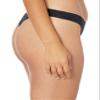 Amazon Essentials Women's Seamless Breathable Underwear for Women Thong, Bonded Stretch, Pack of 4, Black, XX-Large view 2