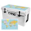 MightySkins (Cooler Not Included) Skin Compatible with RTIC 45 Cooler Lid (2017 Model) - Traveler | Protective, Durable, and Unique Vinyl Decal wrap Cover | Easy to Apply | Made in The USA view 1