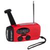 Stansport Hand crank and Solar Powered Flashlight with Radio view 1
