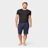 32 Degrees Mens Cool Quick Dry Active Basic Crew T-Shirt, Black, XX-Large view 4