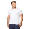 32 Degrees Mens Cool Quick Dry Active Basic Crew T-Shirt, White, Large view 1