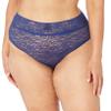 Ahh by Rhonda Shear Women's Lace Brief, Navy, Medium view 2