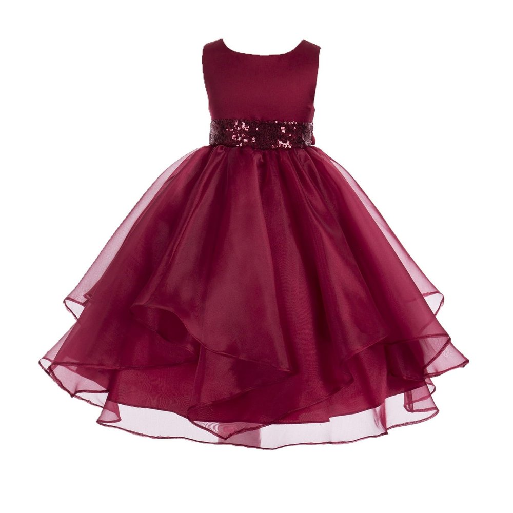 ekidsbridal Organza Flower Girl Dress Pageant Gown Special Occasion Dresses 012s 10