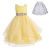 ekidsbridal Wedding Ruffles Organza Flower Girl Dress Sequin Toddler Pageant Free Petticoat 012s view 1