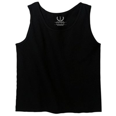 0115. Skeleton Shaka Good Vibes Graphic Vintage Surf Bones Hand Men's Tank Top (Black, Large)