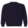 0115. Skeleton Shaka Good Vibes Graphic Vintage Surf Bones Hand Men's Crewneck Sweatshirt (Navy X-Large) view 1