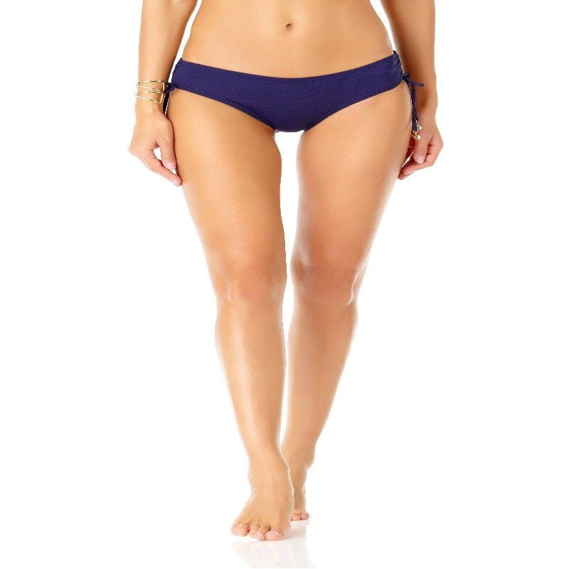 Anne Cole Alex Side Tie Bottom Navy