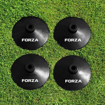 Rounders Bats, Balls, Bases and Poles  Hight Quality Traditional Rounders Equipment Wooden Rounders Bat [Net World Sports] (Rounders Bases [4 Pack])