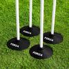 Rounders Bats, Balls, Bases and Poles  Hight Quality Traditional Rounders Equipment Wooden Rounders Bat [Net World Sports] (Rounders Bases [4 Pack]) view 4