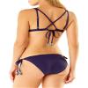Anne Cole Studio String Bikini Bottom Blue view 3