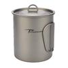 Timberbrother 750ml Titanium Outdoor Camping Mug with Lid (Without Handle) view 2
