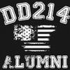 Tee Hunt DD214 Alumni Distressed American Flag Hoodie Military Veteran Sweatshirt Orange Small view 3