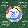 SWAX LAX Lacrosse Training Ball - Indoor Outdoor Practice Less Bounce & Rebounds (1 Flags) view 4