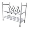 HYSKORE #30073 4-Gun Stacking Pistol Rack, Heavy-Duty Steel Handgun Organizer with Soft PVC Protection, Secure Storage for Pistols & Revolvers, Stackable, Space-Saving Gun Safe & Bench Rack view 1