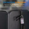 Forge 4-Digit Combination Lock, TSA Approved Locks for Luggage, Travel, Gym, School, Suitcase, Backpack, Pelican case, Easy Read dials, Zinc Alloy Body. view 4