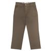 Buyless Fashion Boys Pants Flat Front Soft Cotton Casual Regular Fit Straight - 21S1824-KKI-24M Khaki