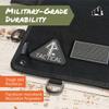14er Tactical Patch Display Board | Patch Panel Board for Patches, Collection Patch Holder | Patch Wall Display Hook and Loop Panel | Morale Patch Board, Military Patch Display (Black) view 4