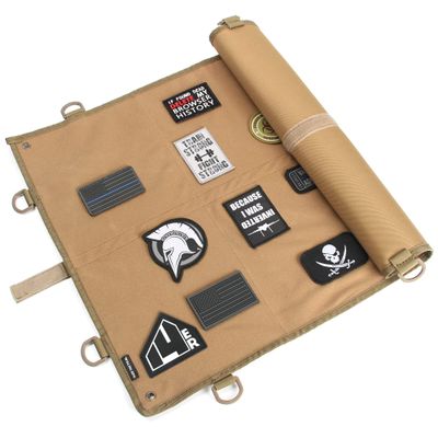 14er Tactical Display Board | Patch Panel Holder, Collection Wall Display, Hook and Loop Panel, Morale Patch Board