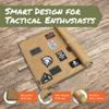 14er Tactical Display Board | Patch Panel Holder, Collection Wall Display, Hook and Loop Panel, Morale Patch Board view 2