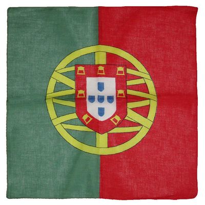 MWS Wholesale Lot 3 Portugal Country 100% Cotton 22"x22" Bandanna