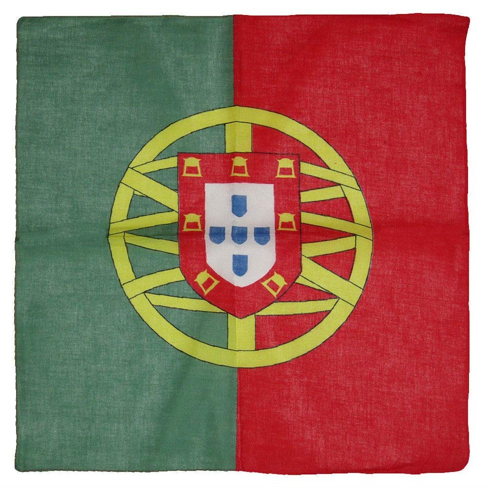 MWS Wholesale Lot 3 Portugal Country 100% Cotton 22"x22" Bandanna