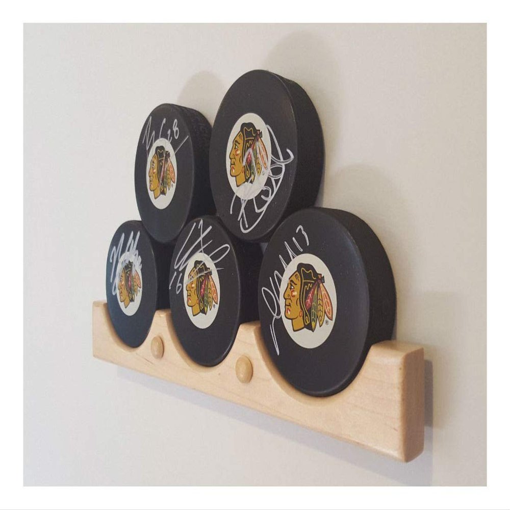 Hockey Puck Display Case Holder/Rack (3)