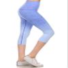 YELETE Women's Athletic Space Dye Ombre Leggings (Royal Blue, Medium) view 1