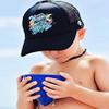 Grom Squad Kids Trucker Hat - Mesh Adjustable Baseball Cap for Boys & Girls - Baby, Infant, Toddler, School-Age Sizes (2-5yrs (Big), Fish Bones 2.0, Royal & White) view 4