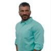 short fin Long Sleeve Shirt (Aqua, Size X Large, L8061) view 2