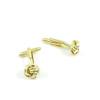1 Pair Cufflinks Cuff Links Classic Fashion Jewelry Party Gift Wedding 080643 Shinning Golden Ball view 1