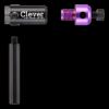 Clever Standard Chain Barrel AL with Valve Core Remover Handle, Portable Mini Chain Tool view 2
