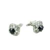 1 Pair Cufflinks Cuff Links Classic Fashion Jewelry Party Gift Wedding 299691 Black Stone Crystal view 1