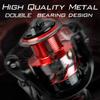 Sougayilang Fishing Reel Ultra Smooth Powerful,13+1BB Spinning Reel,Lightweight Graphite Frame, CNC Aluminum Spool for Freshwater(red 5000) view 2