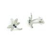2 Pairs Cufflinks Cuff Links Classic Fashion Jewelry Party Gift Wedding 199326 Shinning Silver Dragonfly Crystal view 1