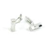 2 Pairs Cufflinks Cuff Links Classic Fashion Jewelry Party Gift Wedding 857458 Bend Silver Block view 1