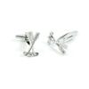 1 Pair Cufflinks Cuff Links Classic Fashion Jewelry Party Gift Wedding 542396 Shinning Silver Golf view 1