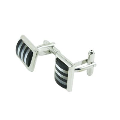 1 Pair Cufflinks Cuff Links Classic Fashion Jewelry Party Gift Wedding 852494 Zebra Block