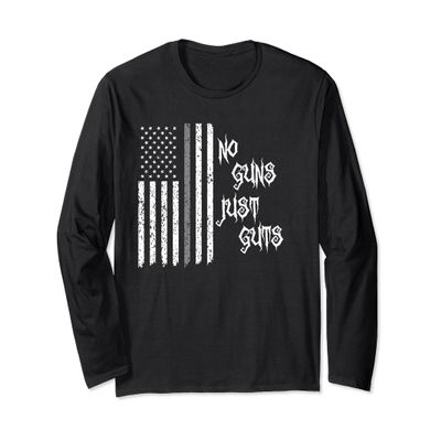 Corrections Officer Gift No Guns Just Guts American Flag