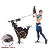 Circuit Fitness Deluxe Foldable Magnetic Rowing Machine with 8 Resistance Settings & Transport Wheels AMZ-986RW view 2