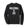 Cute College Volleyball Sweat Shirt For Teen Girls and Women view 1