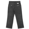 Buyless Fashion Boys Pants Flat Front Fit Casual Corduroy Solid Color - 19W1824-CHG-16 Charcoal Gray view 3