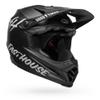 BELL Full-9 Fusion MIPS Lightweight Fiberglass Shell Adult Full Face MTB Downhill BMX Helmet - Fasthouse Matte Black/White, Small (53-55 cm) view 3