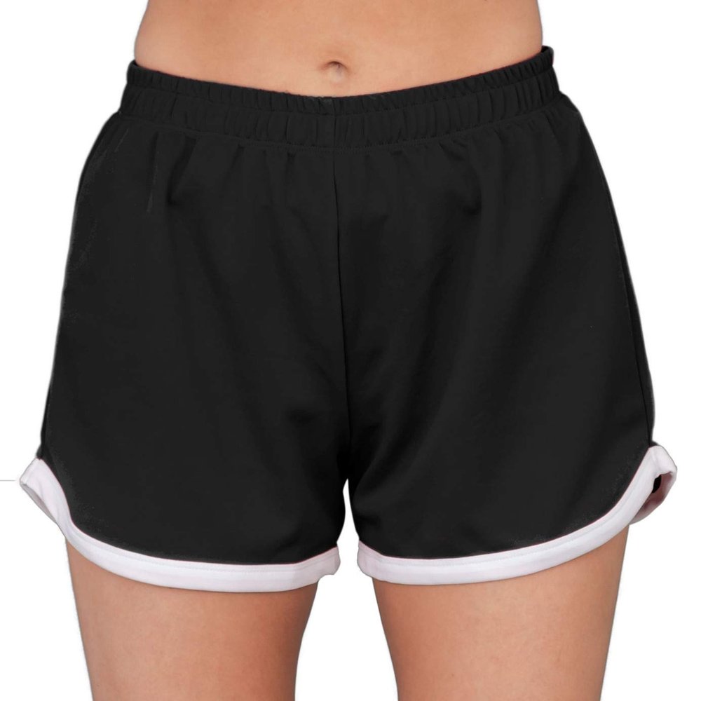 Costume Agent Adult Unisex Lightweight Workout Black Running Shorts (Black Small)