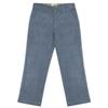 Buyless Fashion Boys Pants Flat Front Fit Casual Corduroy Solid Color - 19W1824-DBL-20 Denim-Blue view 1