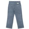 Buyless Fashion Boys Pants Flat Front Fit Casual Corduroy Solid Color - 19W1824-DBL-20 Denim-Blue view 3