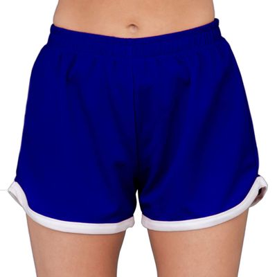 Costume Agent Adult Unisex Lightweight Workout Royal Blue Running Shorts (Royal Blue XX-Large)